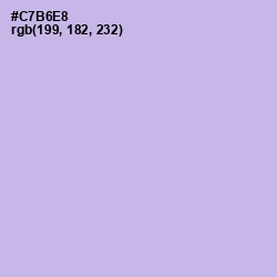 #C7B6E8 - Perfume Color Image