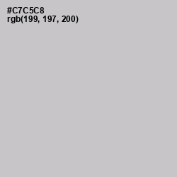 #C7C5C8 - Pumice Color Image