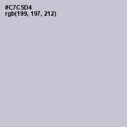 #C7C5D4 - Ghost Color Image