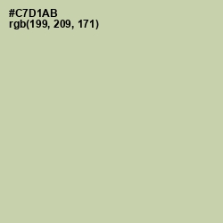 #C7D1AB - Coriander Color Image
