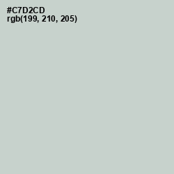 #C7D2CD - Sea Mist Color Image