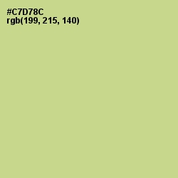 #C7D78C - Pine Glade Color Image