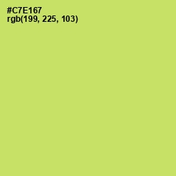 #C7E167 - Yellow Green Color Image