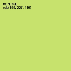 #C7E36E - Yellow Green Color Image