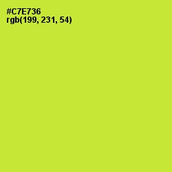 #C7E736 - Pear Color Image