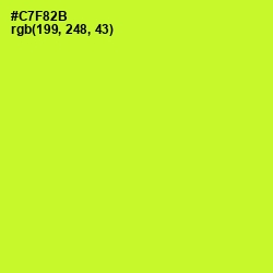 #C7F82B - Pear Color Image