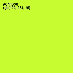 #C7FD30 - Pear Color Image