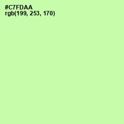 #C7FDAA - Reef Color Image