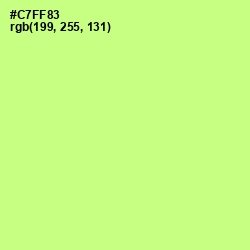 #C7FF83 - Mindaro Color Image