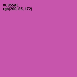 #C855AC - Hopbush Color Image