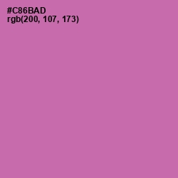 #C86BAD - Hopbush Color Image