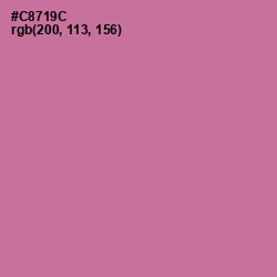 #C8719C - Charm Color Image