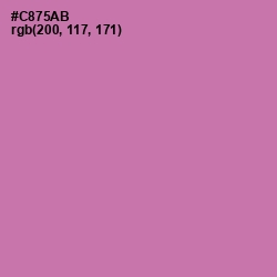 #C875AB - Hopbush Color Image