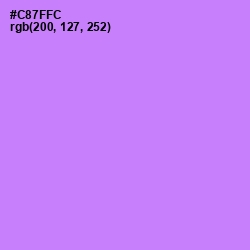 #C87FFC - Heliotrope Color Image