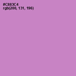 #C883C4 - Shocking Color Image