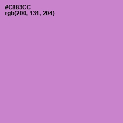 #C883CC - Lilac Color Image