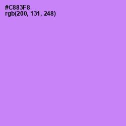 #C883F8 - Lavender Magenta Color Image