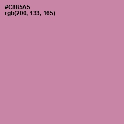 #C885A5 - Viola Color Image