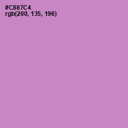 #C887C4 - Lilac Color Image