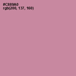 #C889A0 - Viola Color Image