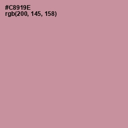 #C8919E - Oriental Pink Color Image