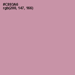 #C893A6 - Viola Color Image