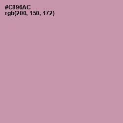 #C896AC - Viola Color Image