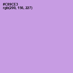 #C89CE3 - Light Wisteria Color Image