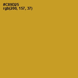 #C89D25 - Nugget Color Image