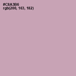 #C8A3B6 - Lily Color Image