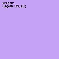 #C8A3F3 - Perfume Color Image