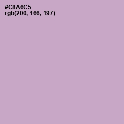 #C8A6C5 - Lilac Color Image