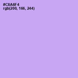 #C8A6F4 - Perfume Color Image