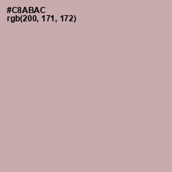 #C8ABAC - Bison Hide Color Image