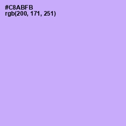 #C8ABFB - Perfume Color Image