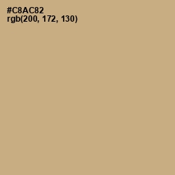 #C8AC82 - Tan Color Image