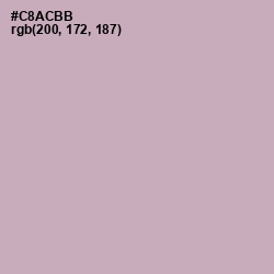 #C8ACBB - Lily Color Image