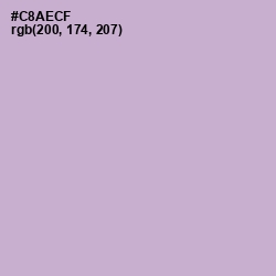 #C8AECF - Lilac Color Image