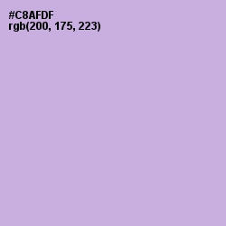 #C8AFDF - Light Wisteria Color Image