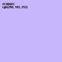 #C8B6FC - Perfume Color Image