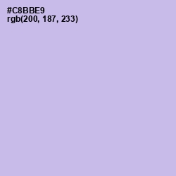 #C8BBE9 - Perfume Color Image