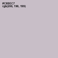 #C8BEC7 - Pale Slate Color Image