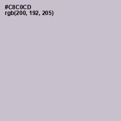 #C8C0CD - Pumice Color Image