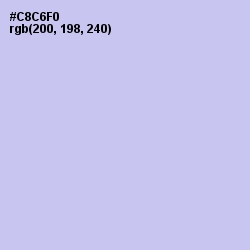 #C8C6F0 - Melrose Color Image