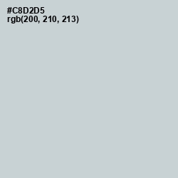 #C8D2D5 - Tiara Color Image
