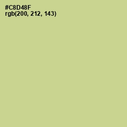 #C8D48F - Pine Glade Color Image