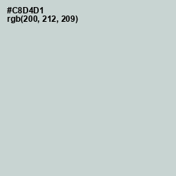 #C8D4D1 - Conch Color Image