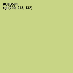 #C8D584 - Pine Glade Color Image
