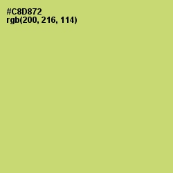 #C8D872 - Chenin Color Image