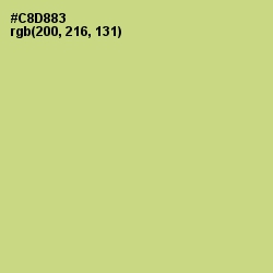#C8D883 - Pine Glade Color Image